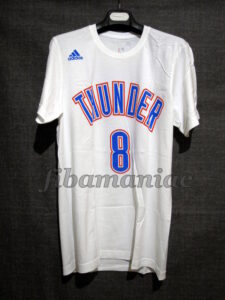 2016/2017 NBA Oklahoma City Thunder Álex Abrines Casual T-Shirt - Front