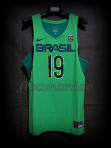 Rio 2016 Olympic Games Brazil Leandrinho Barbosa Jersey - Front