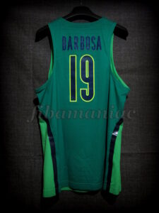 Rio 2016 Olympic Games Brazil Leandrinho Barbosa Jersey - Back