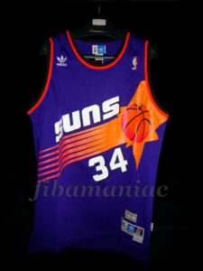 1993 NBA Season MVP Phoenix Suns Charles Barkley Jersey - Front