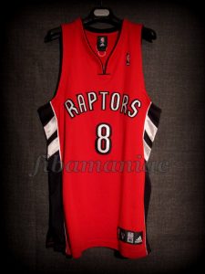 2008/2009 Toronto Raptors José Manuel Calderón Jersey - Front