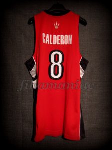 2008/2009 Toronto Raptors José Manuel Calderón Jersey - Back