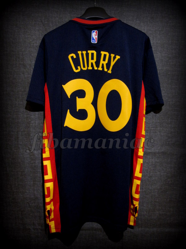 2015 Chinese New Year & NBA Season MVP Golden State Warriors Stephen Curry  Jersey – FibaManiac