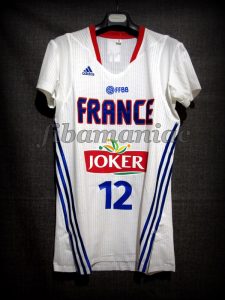 2014 World Cup Bronze Medal France Nando de Colo Jersey - Front