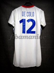 2014 World Cup Bronze Medal France Nando de Colo Jersey - Back