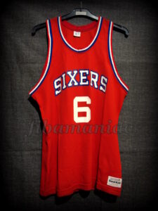 1983 NBA Finals Champions Philadelphia 76ers Julius "Doctor J" Erving Jersey - Front