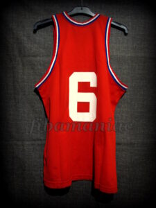 1983 NBA Finals Champions Philadelphia 76ers Julius "Doctor J" Erving Jersey - Back