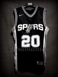 2018 NBA Retirement Game San Antonio Spurs Manu Ginóbili Jersey - Front