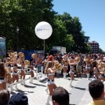 Cheerleaders exhibition