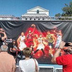 Ramunas Siskauskas exhibition. Without mistakes since the free throw line