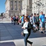 The queue. It was really much longer