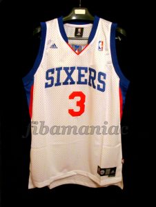 2009/2010 Comeback Season Philadelphia 76ers Allen Iverson Jersey – Front