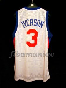 2009/2010 Comeback Season Philadelphia 76ers Allen Iverson Jersey – Back