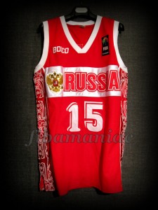 2012 Pre-Olympic Tournament Russia Andrei Kirilenko Jersey Front - Signed