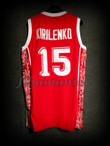 2012 Pre-Olympic Tournament Russia Andrei Kirilenko Jersey Back - Signed