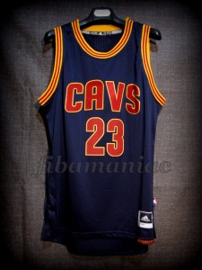 2016 NBA Finals MVP Cleveland Cavaliers Lebron James Jersey - Front