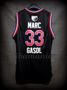 2015 NBA All Star West Marc Gasol Jersey – Back