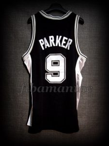 2007 NBA Finals MVP San Antonio Spurs Tony Parker Jersey – Back