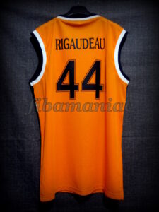 2003/2004 Euroleague Valencia Basket Antoine Rigaudeau Jersey - Back