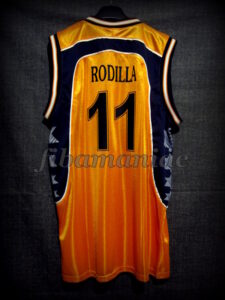 2001 European Cup Winners’ Cup Semifinals Valencia Basket Nacho Rodilla Jersey - Back