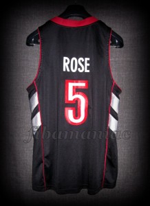 2004/2005 Toronto Raptors Jalen Rose Jersey - Back