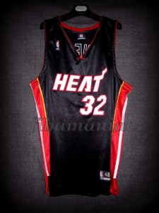 2006 NBA Finals Champions Miami Heat Shaquille O'Neal Jersey - Front