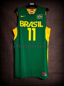 London 2012 Olympic Games Brazil Anderson Varejao Jersey - Front