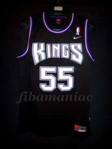 1999 NBA All-Rookie First Team Sacramento Kings Jason Williams Jersey - Front