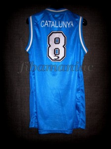 2002/2006 U17 Spain Championship Catalonia Jersey Back – MW