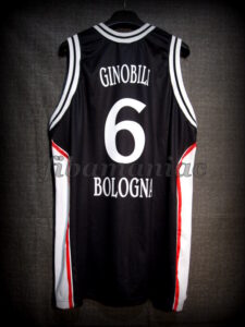 2000/2001 Preseason Virtus Bologna Manu Ginóbili Jersey - Back