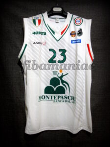 2013 Italian Cup & LEGA Finals MVP Montepaschi Siena Daniel Hackett Jersey - Front