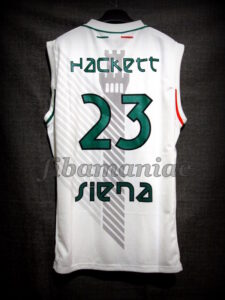 2013 Italian Cup & LEGA Finals MVP Montepaschi Siena Daniel Hackett Jersey - Back
