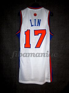 2011/2012 NBA New York Knicks Jeremy Lin "Linsanity" Jersey - Back
