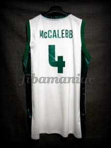2010/2011 LEGA Supercup & Finals MVP Montepaschi Siena Bo McCalebb Jersey - Back