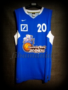 2010/2011 BBL Semifinals Frankfurt Skyliners Jimmy McKinney Jersey - Front