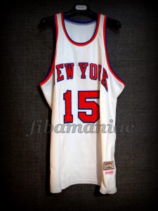 1973 NBA Finals Champions New York Knicks Earl Monroe Jersey - Front