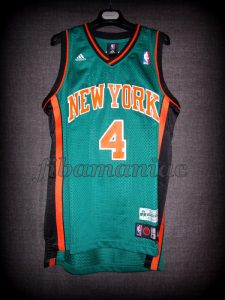 2009 NBA St.Patrick's Day New York Knicks Nate Robinson "Kryptonate" Jersey - Front