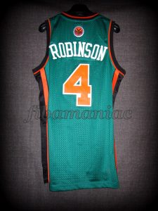 2009 NBA St.Patrick's Day New York Knicks Nate Robinson "Kryptonate" Jersey - Back