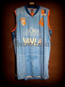 2011/2012 BBL2 Semifinals Düsseldorf Giants Aubrey Reese Jersey Front - MW & Signed