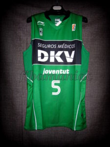 2008 Spanish King's Cup & EuroCup Finals MVP Joventut Badalona Rudy Fernández Jersey - Front