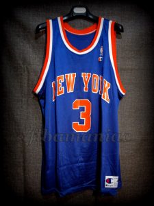 1994 NBA Finals New York Knicks John Starks Jersey - Front