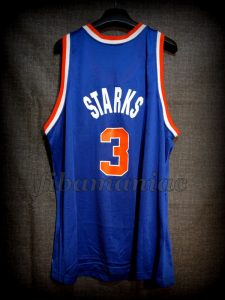 1994 NBA Finals New York Knicks John Starks Jersey - Back