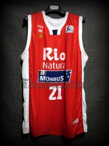 2014/2015 ACB Obradoiro CAB Santiago Adam Waczynski Jersey - Front