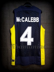 2013/2014 Euroleague & BSL champion Fenerbahce Ulker Istanbul Bo McCalebb Jersey - Back