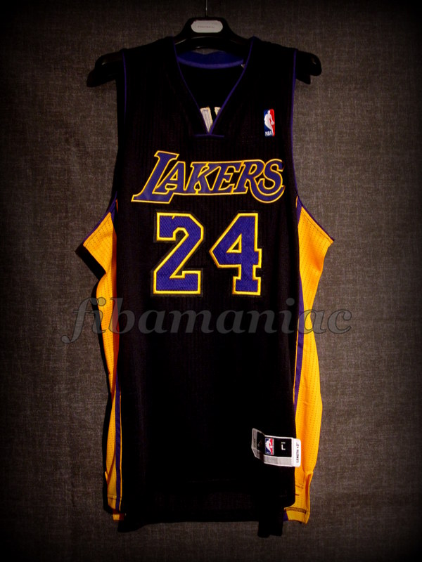 2013/2014 “Hollywood Nights” Los Angeles Lakers Kobe Bryant Jersey ...