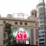 I made my first stop in Madrid during the stopover. The main sponsor, me and few people more "believed in the national team" in that moment :)