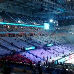 Inside the "arena"