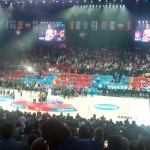 The french jeered to Pau Gasol even receiving the MVP trophy ... no comments. At least some spanish we shouted MVP, MVP, MVP!