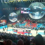 The trophy comes from the air