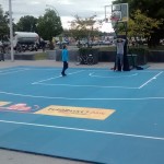 The main court